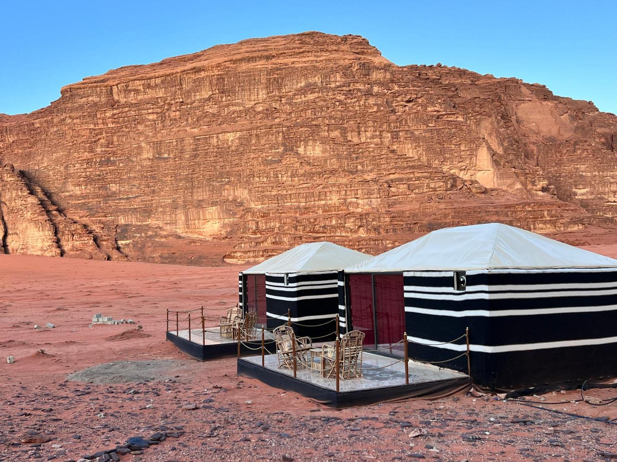 Wadi Rum Sky Tours & Camp Exterior foto